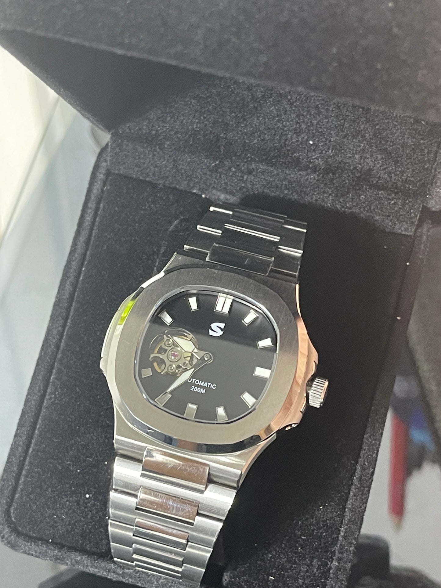 S-Design Nautilus NH38 Automatic Skeleton Watch