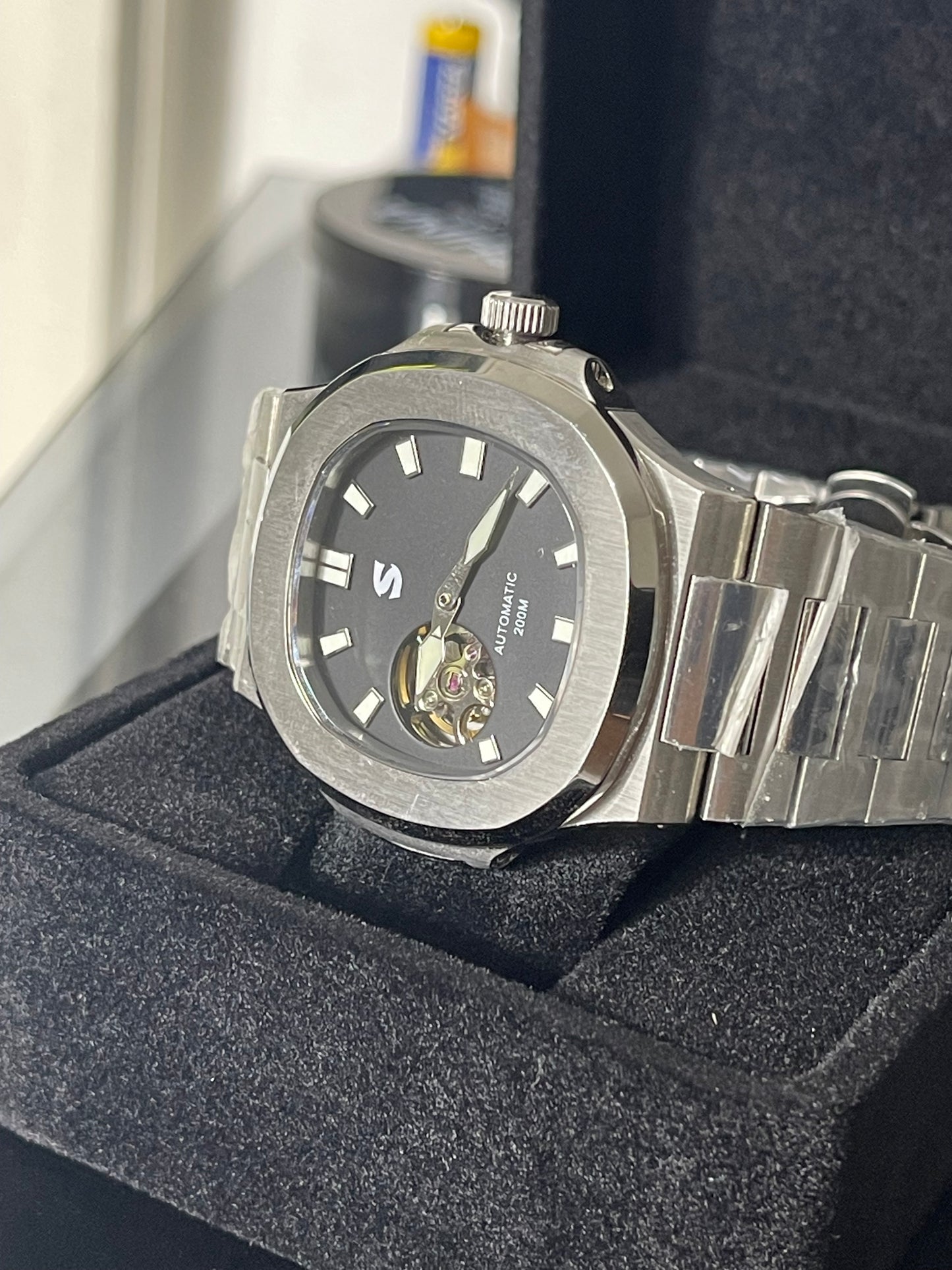 S-Design Nautilus NH38 Automatic Skeleton Watch