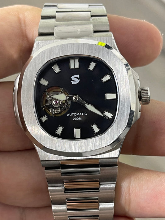 S-Design Nautilus NH38 Automatic Skeleton Watch